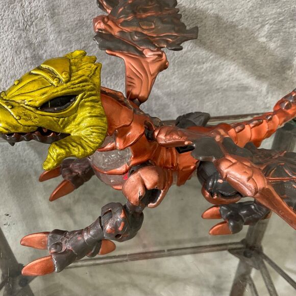 MEGA BLOKS Dragons Metal Ages Bronze Dragon, Solaris #9824 - light works Helmet - Picture 13 of 13